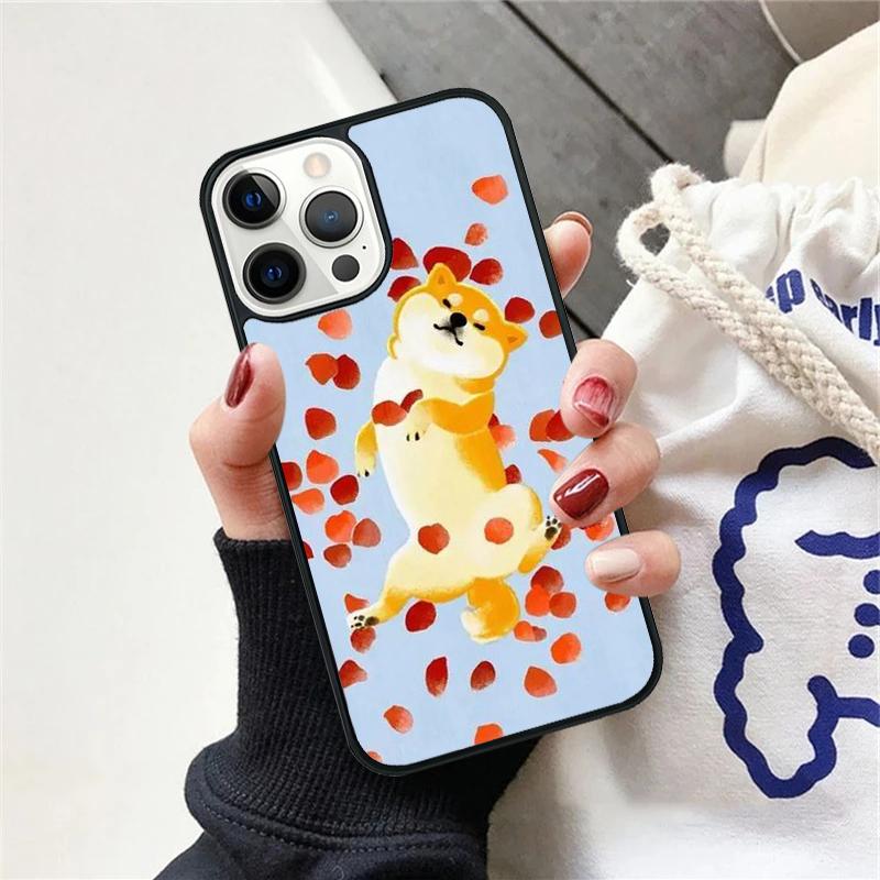 Animal Shiba Inu Phone Case For iPhone 17 Air 15 16 Cover 11 13 14 Pro Max 12 Plus Max Fundas