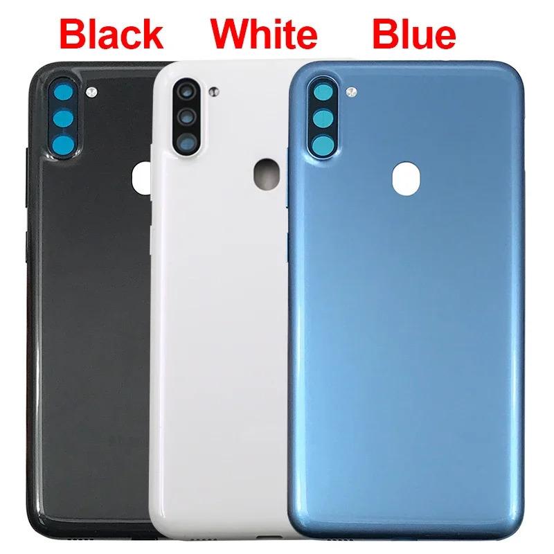 Housing For Samsung Galaxy A11 A115F A115F/DS Housing Middle Frame Cover Back Panel Rear  With SIM Card Tray