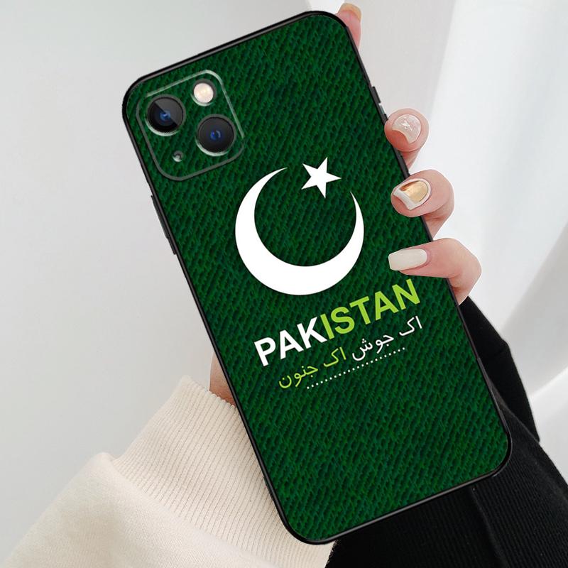 Pakistan Flag Banner Phone Case For iPhone 17 Pro Max 15 14 13 11 12 16 Pro Max mini 15 16 Plus 16e 17 Air Cover