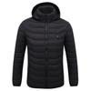 2025 Men's USB Electric Heated Jacket: Winter Warm, Lightweight, Thin Heating, Constant Temperature, Cotton.