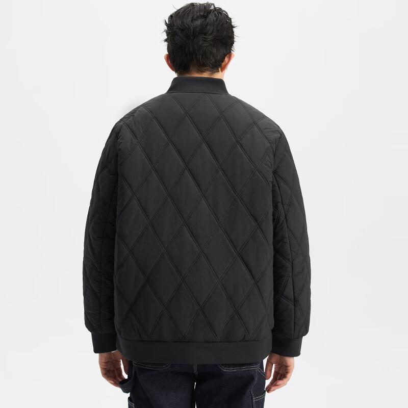 Mark Fairwhale Men's Padded Baseball Collar Winter Jacket