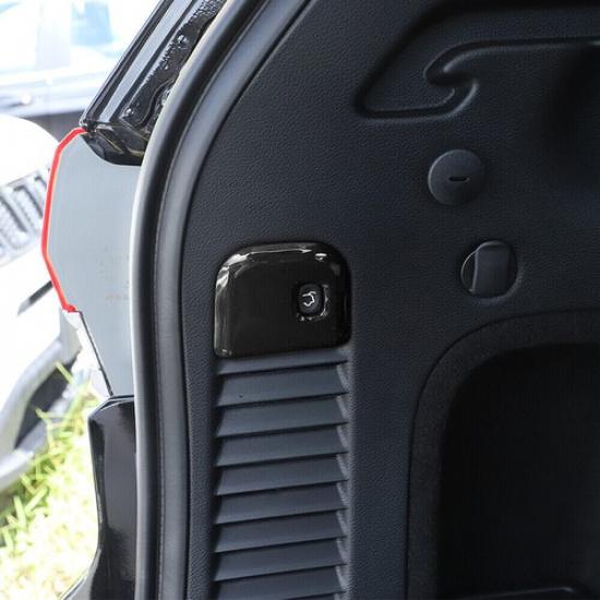 Inner Tailgate Rear Door Switch Trim For Jeep Grand Cherokee 2011+ Bright Black