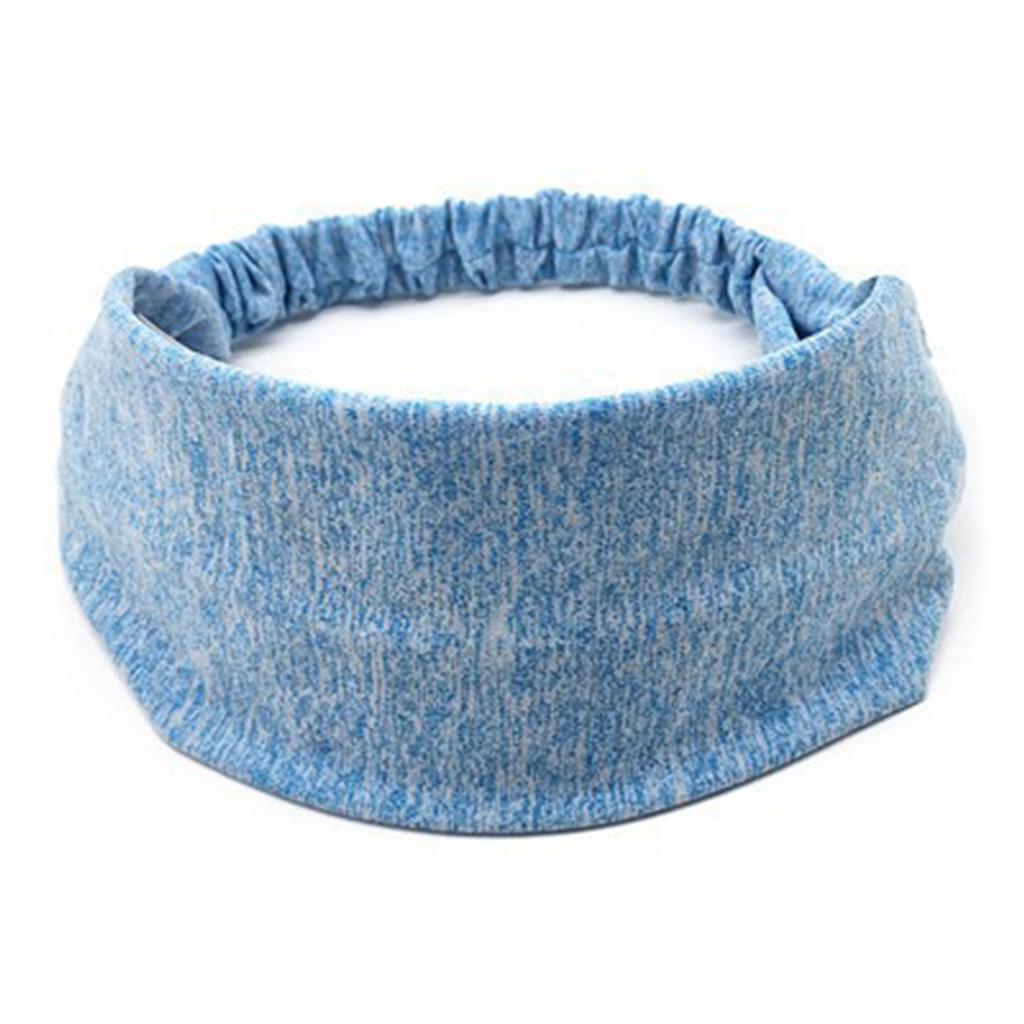 Wide Headband For Women Fashion Knit Hair Band Yoga Sports Headwear Non Slip Wide Edged Simple Hair Accessories