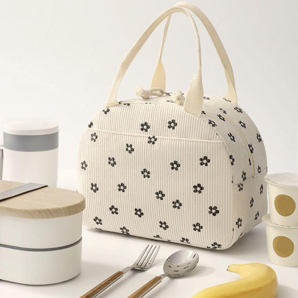 Large Capacity Picnic Bag Aluminum Foil Insulated Lunch Bag Portable Cosmetic Storage Bag  Outdoor