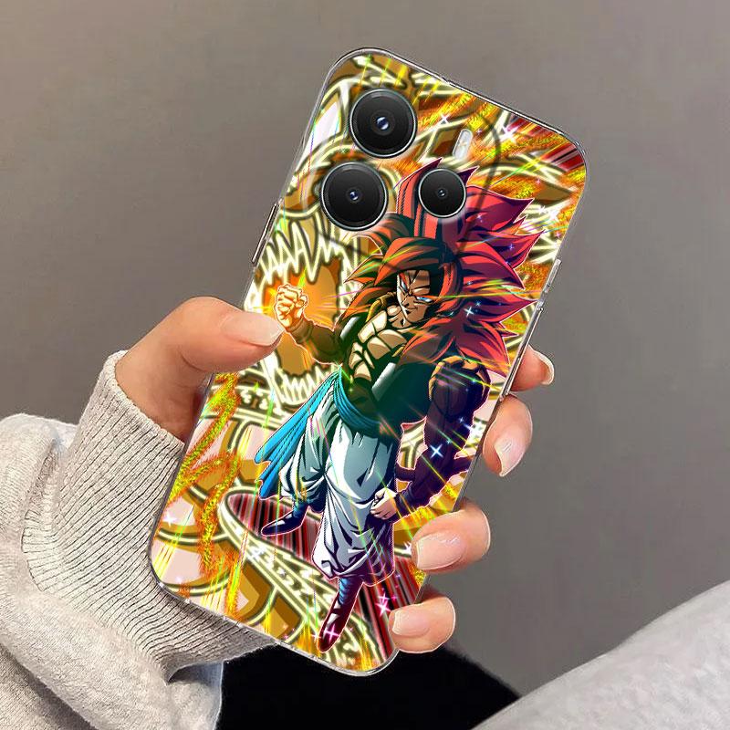 Gogeta Blue Goku Case For Xiaomi Redmi Note 15 14 13 12 11 10 Pro Plus Soft Cover For Redmi 15C 15 14C 13C 12C Clear Phone Cases