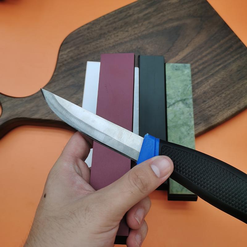 Natural Sharpening Stone 3000 6000 10000# Polishing Whetstone Knife Sharpener Fixed Knife Sharpener Water for Kitchen Tools