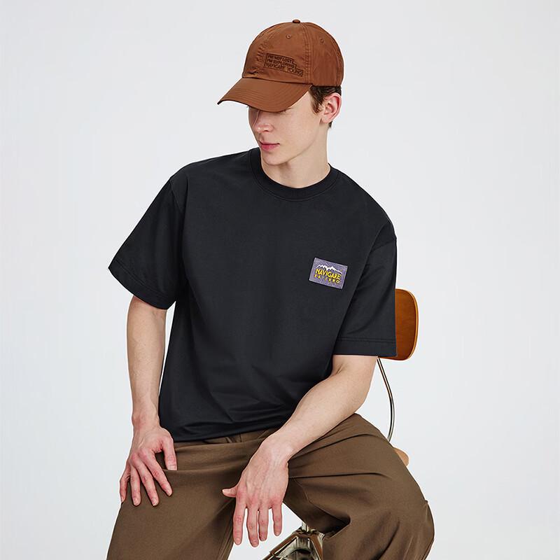 Navigare Men's Cool Quick-Dry Round Neck Short Sleeve Tee