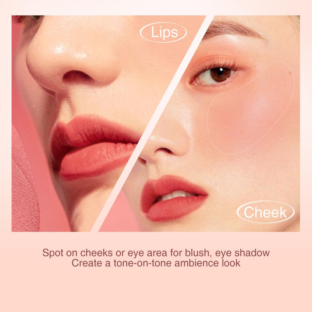 Velvet Matte Lip Stain | Long-wear Smudge-proof Lipstick | Highly Pigmented Gloss for Daily or Party