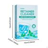 30 Pieces Denture Cleaner Tablet Cleaning Tool False Tooth Sakura flavor
