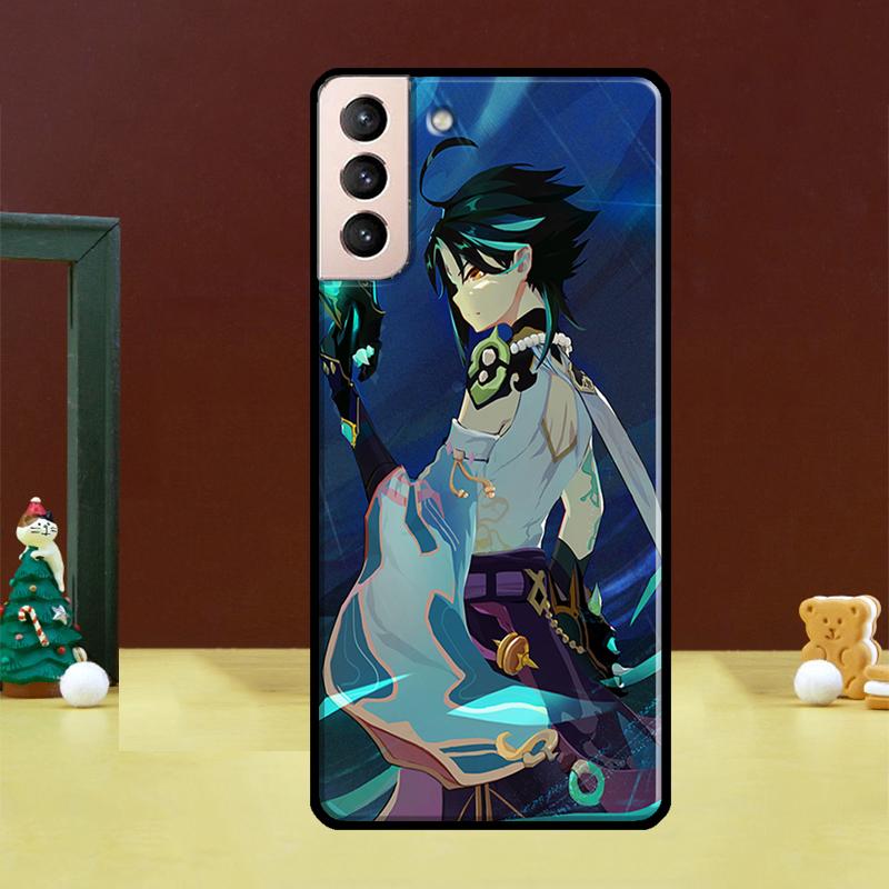 Genshin Impact Xiao Phone Case For Samsung Galaxy S25 Ultra S20 S21 S22 S23 S24 FE S9 S10 Plus S24 Ultra Cover
