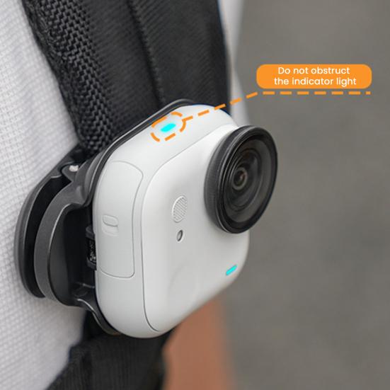 Magnetic Backpack Clip Mount for Insta360 GO Ultra Hands-free Quick Release Action Camera Holder Sports Camera Accessory