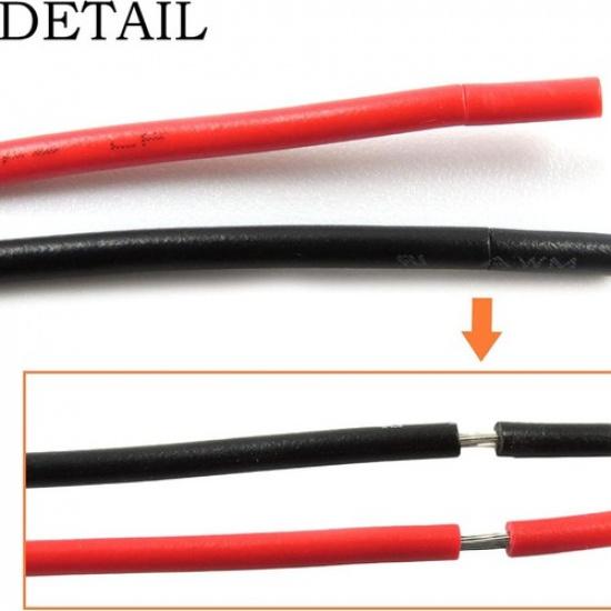 4Pcs Fuel Injector Connector Electrical Pigtail Plug Replacement for Vehicles