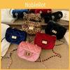 Modern Fashionable Mini Crossbody Bag For Girls Versatile Velvet Chain Purse