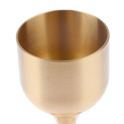 Brass Chalice Cup Cocktail Glass Wine Goblet Brass Beverage Tumbler Brass Goblet Metal Liquor Tumbler For Party Home Accessories