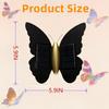 Solar Powered Butterfly Wall Sconce, Modern Stairway Hallway Light, Outdoor Courtyard Balcony Wall Lamp