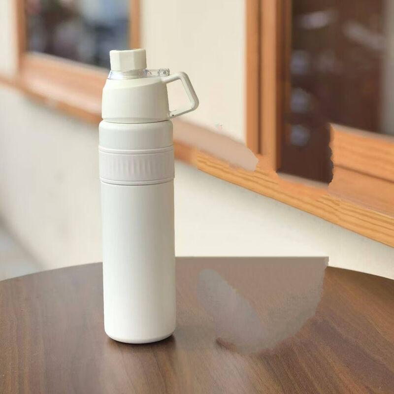 ZISIZ Dual-Drink Insulated Sports Water Bottle
