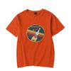Retro Fire Arrow Pattern Unisex Women Tshirt Vintage Soviet Space Program Rocket Print Unisex Shirt Short Sleeved Couple Tees Tops