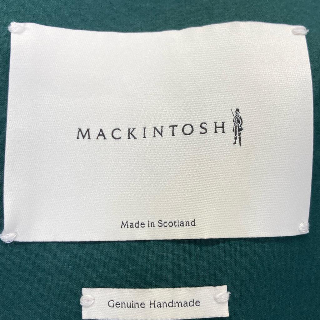 MACKINTOSH [Immediate decision/Domestic regular] IDJ/3Q CHRYSTON soutien collar rubberized coat 8 greenUsed