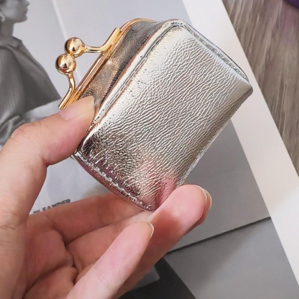 Exquisite Leather Jewelry Storage Box Pure Color Mini Coin Purse Earring Necklace Wallet Travel