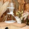 Niteangel Trinkflasche, 120ml Haustier-Trinkspender für Kleintiere wie Hamster, Kaninchen, Rennmäuse, Meerschweinchen, Chinchillas und mehr (klar)