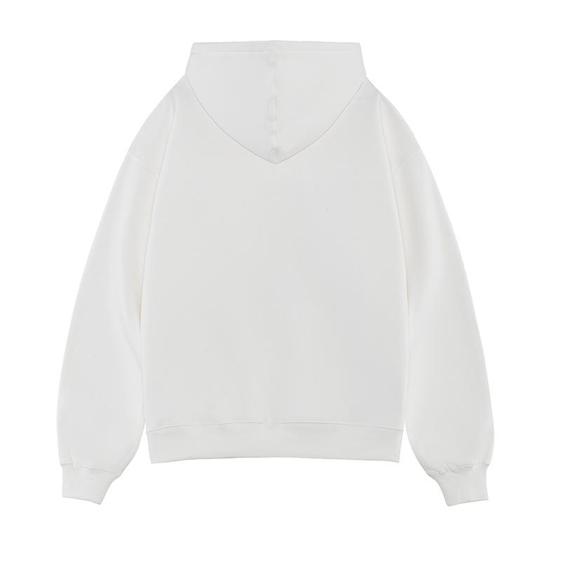 Casual Street Hooded Sweatshirt Men and Women American Retro High Street Autumn and Winter Couple Jacket