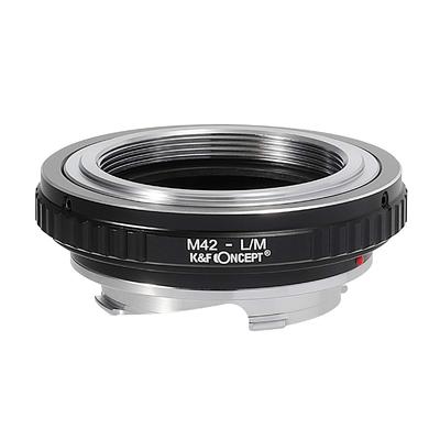 Concept Lens Mount Adapter Mount Lens Leica M Mount K&F KF-42M2 (M42 Conversion)