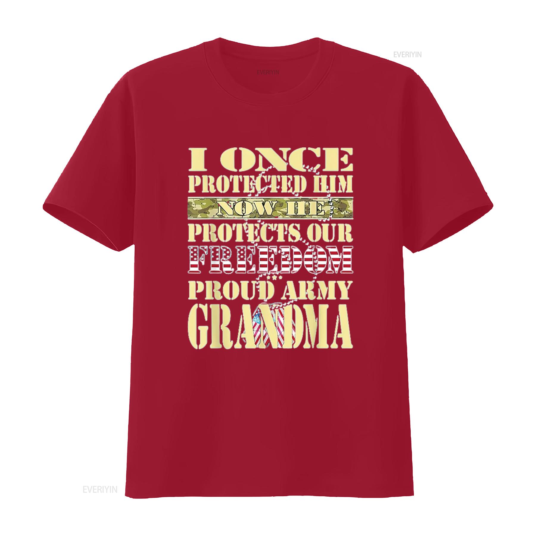 Mens My Grandson Is A Soldier Proud Army Grandma Military s T Shirt Black 2X Large vintage Washed designer clothes Stretched S