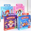 Magnetic Sticker Diy Character Face-Changing Toy Early Education Puzzle Kids Princess Dress Up Matching Game Career Pretend Play