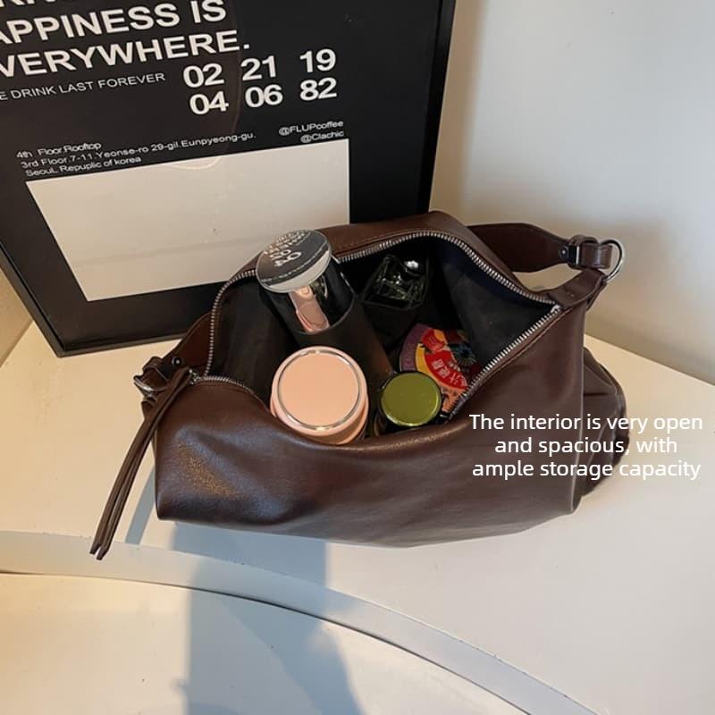 New large-capacity women's shoulder messenger tote bag