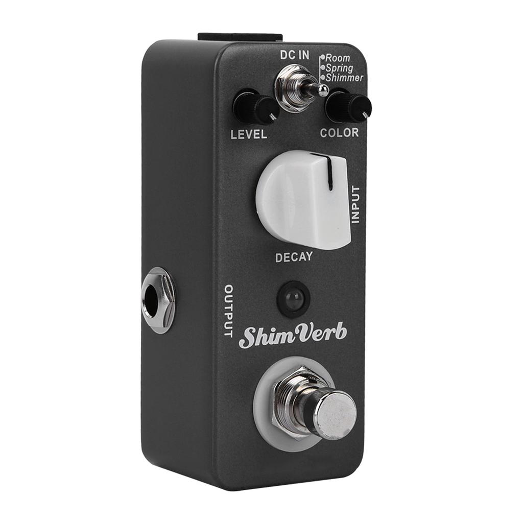 All metal Housing Three Reverb Modes Reverb Distortion Pedal Electric Guitar Accessories