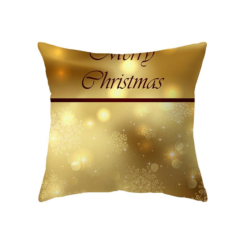 Vánoční téma Vánoční dekorace Vzor tisku Potah na polštář Domů Obývací pokoj Dekorace na pohovku Potah na polštář