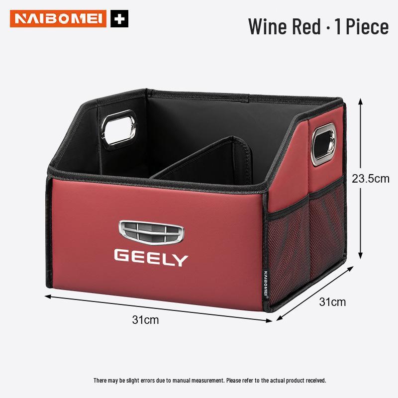 Decorative Trunk Storage Box for Geely Xingyue, Binyue, Emgrand, Borui, Geometry, and ICON