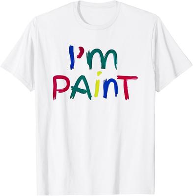 I Heart Love To Finger Paint I'm Paint Cute Couple Valentine  Unisex T-Shirt