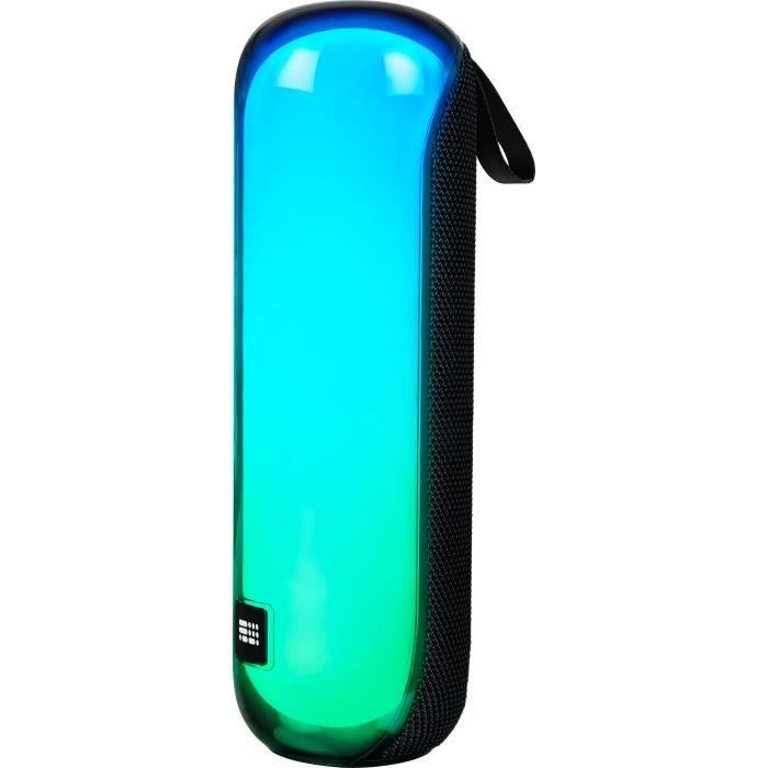 180° Wireless Light-Up Speaker - BIGBEN PARTYBTTUBEBK - Bluetooth - 30W - Battery Life 4h