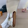 [Pre-Owned] Koala White Tricolor Coated Canvas Monogram Wallet Gold Hardware - Excellent #1E2HK97