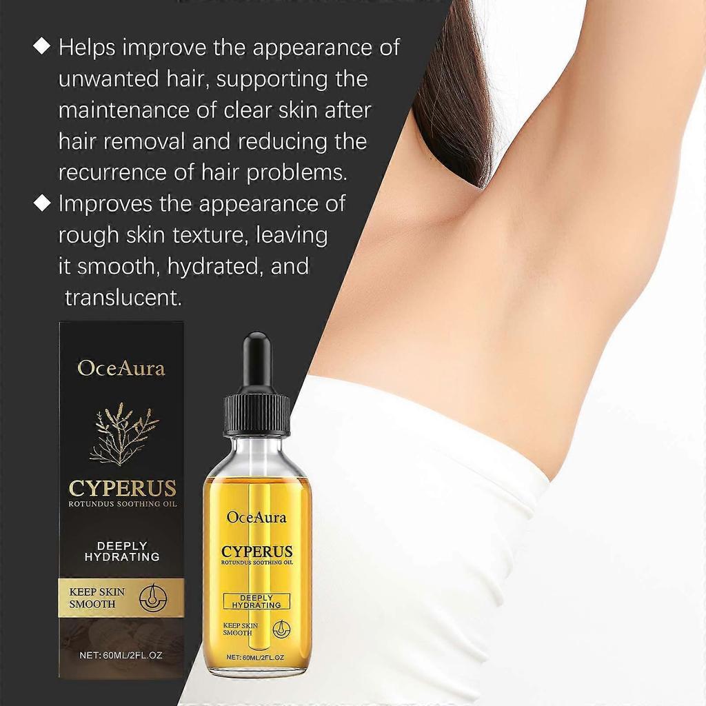 Limited time!!Oceaura Parperi Hair Removal Care Essential Oil Gentle Care Smooth Body Skin Hair Removal Daily Care Oil