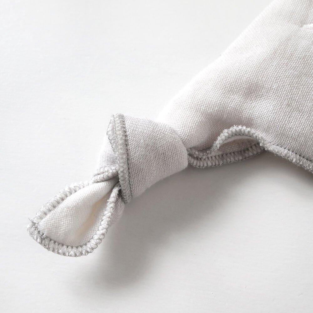 10mois Fluffy Gauze (6-Layer Gauze) Mini Me Baby Toy, Gray, 21251032