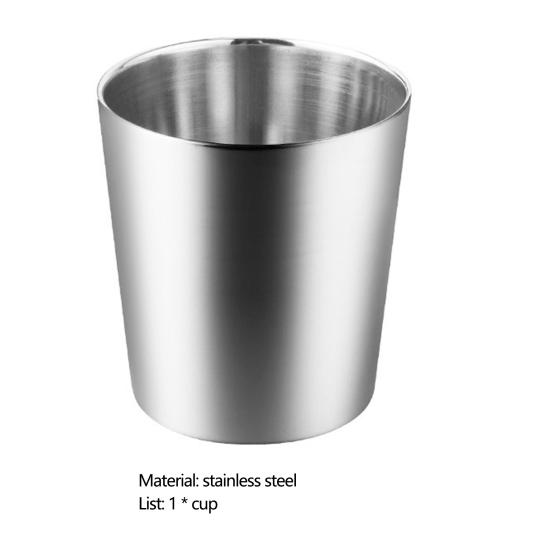 Tasses en acier inoxydable de petite taille, faciles à transporter, bouteilles d'eau en acier inoxydable de style européen pour cadeau