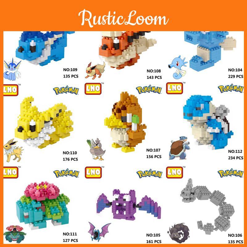 Block Diamond Nano Mini Building Blocks Toys Pocket Monster Version Tv