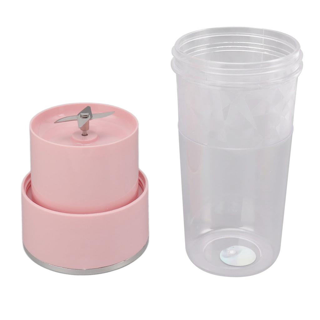 300ml Mini Juicer Cup Portable Blender Juicer USB Power Blender Cup for Household School Camping