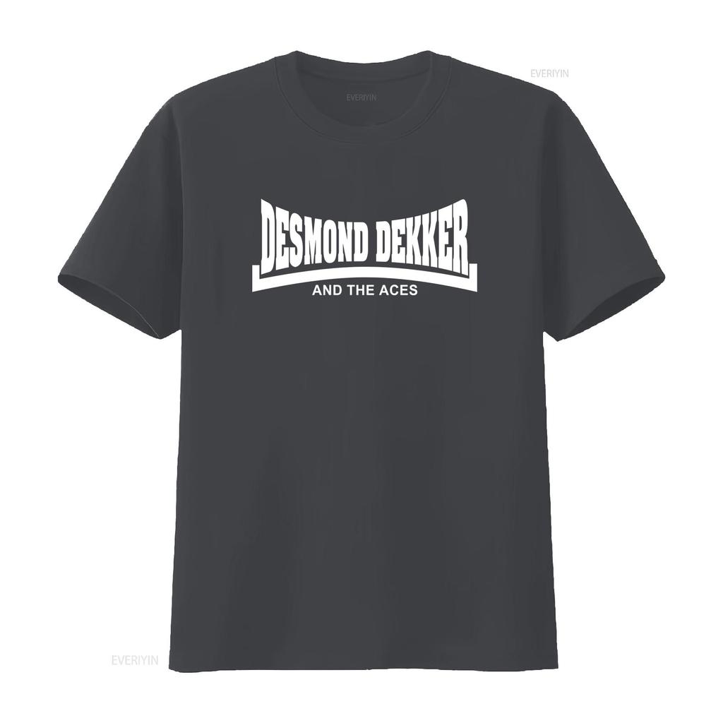 Maglietta Retro Desmond Dekker And The Aces Stile Ska Reggae Anni '60 '70 Tutte le Taglie Colori vintage Lavata Morbida abbigliamento designer