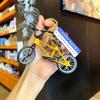 Creative Mini Bike Keychain Exquisite Mountain Bike Key Chain Couple Bag Pendant Gift