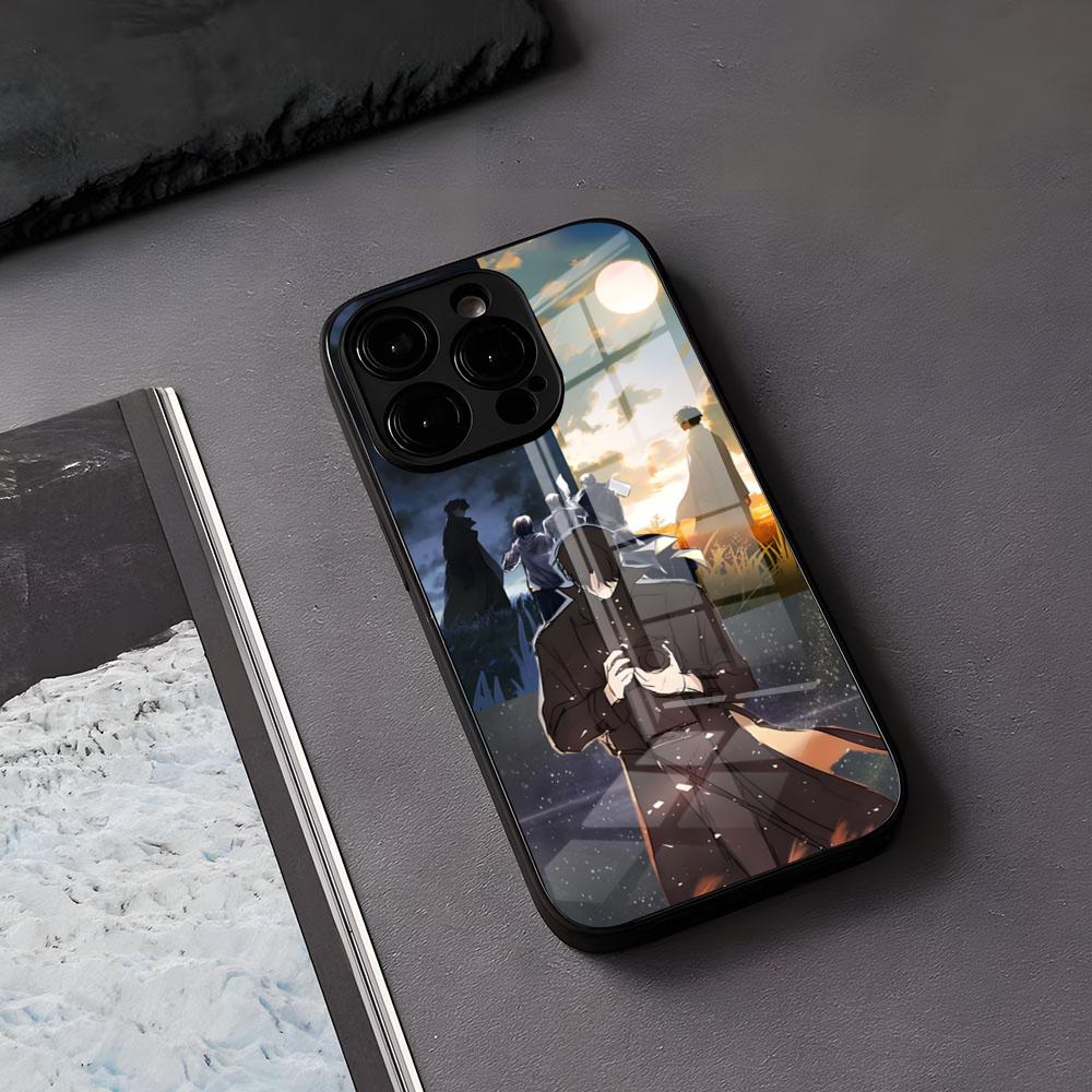 Omniscient R-Reader V-Viewpoint Orv Phone Case For IPhone 17 Air 16 E Pro Max 15 14 13 Mini 12 Pro 11 Max Plus Black Glass Cover