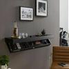 Scaffale di Design Magicflap da Parete Multi-funzione Scomparto Segreto Nascosto Scaffale Galleggiante Scaffali da Parete in Legno Arredamento per la Casa