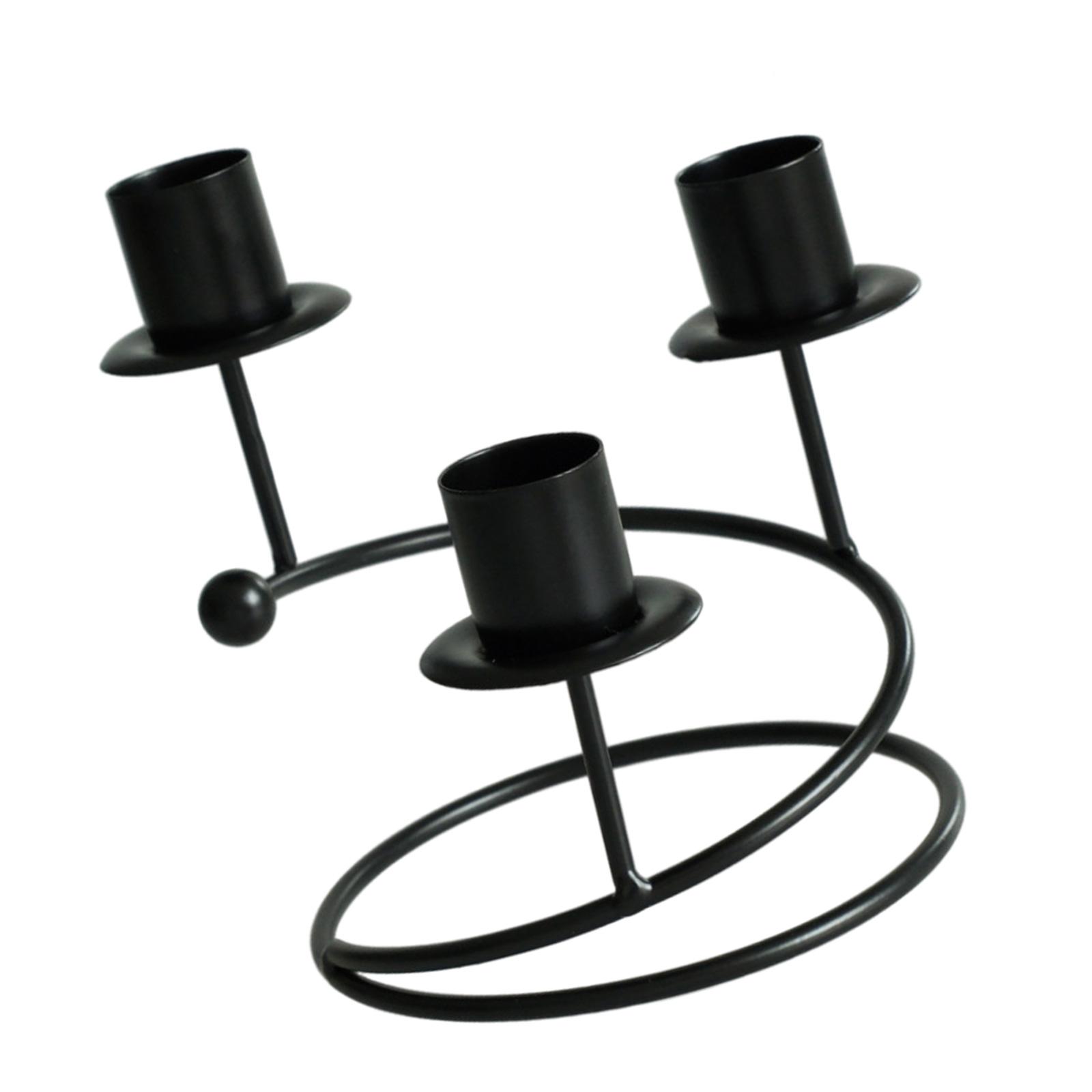 

Скандинавский металлический подсвечник, подставка для свечи, украшения для дома, свадебные украшения для дома, подсвечник B