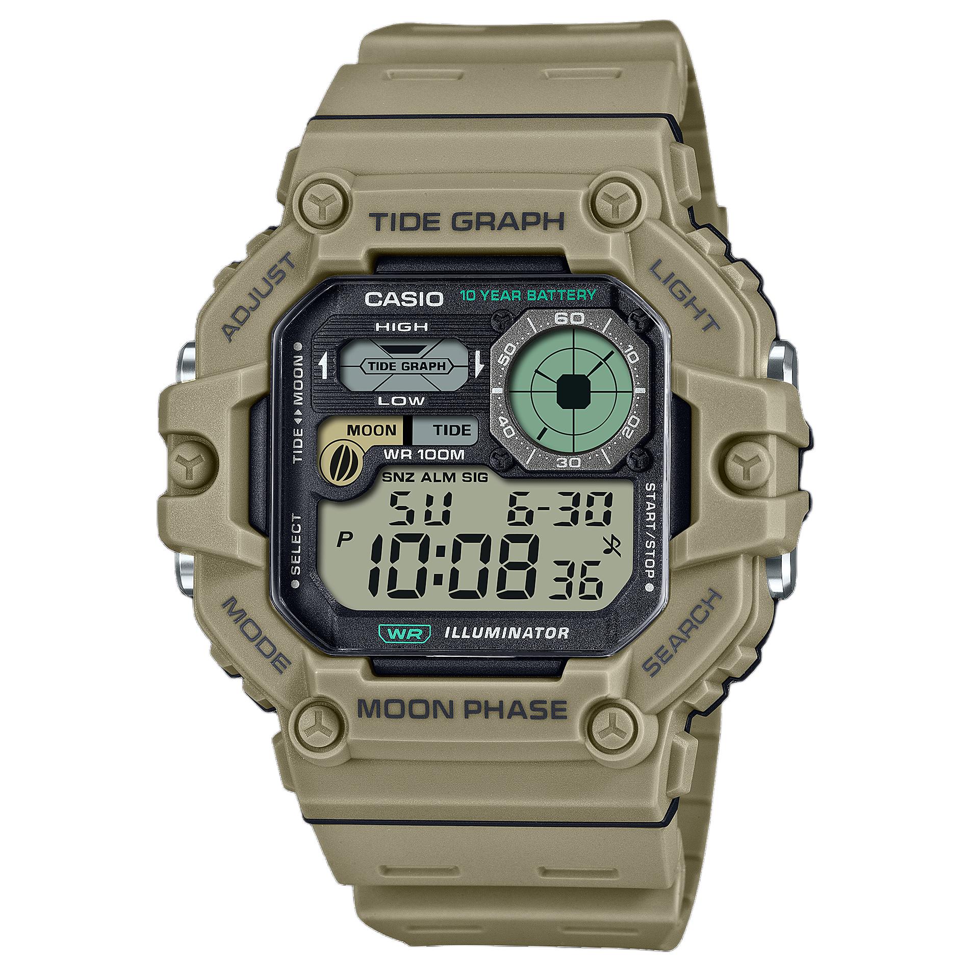 CASIO Men 51mm Gray Watch WS-1700H-5AVDF WS-1700H-5AVDF Gray Dial