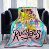 1pc Rugrats Home Decor: Cozy Flannel Blanket, Perfect Gift for Bedroom, Living Room, Travel, Camping, Car, Beach, Office Naps, Ideal Sofa Throw, Outdo