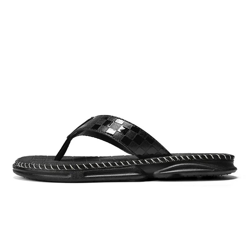 Men's Shoes 2024 Men's Summer Sandals Brand Slippers Luxury Living Room Slippers for Man Genuine Mens Slipper Flip Flops Man
