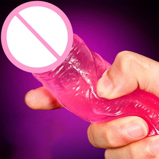 Dildo Anal Masturbator Moro Praktisk Utmerket Fleksibilitet Kvinnelig G spot Masturbator Dildo