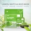 Longjing Matcha Grüne Schlammmaske, reinigende, feuchtigkeitsspendende Maske, Beutelpackung